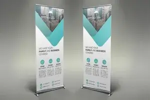 Event Signage and pop up Stand Design